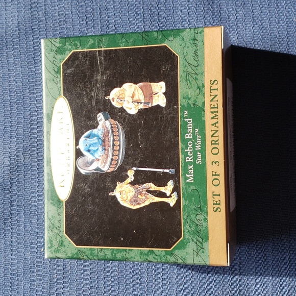 Hallmark Other - Star Wars Max Rebo Band Hallmark Ornament Set of 3